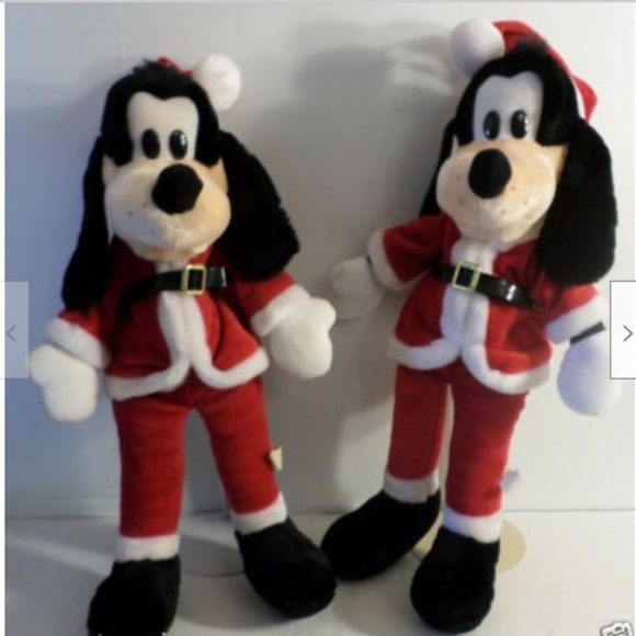 Disney GOOFY plush stuffed in Santa Costume 18-in - Picture 11 of 12